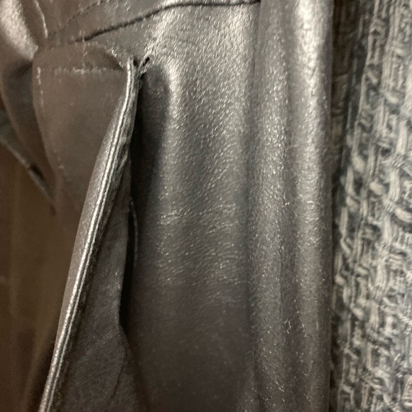 BCBGMaxAzria Black Faux Leather Leggings - Picture 3 of 7